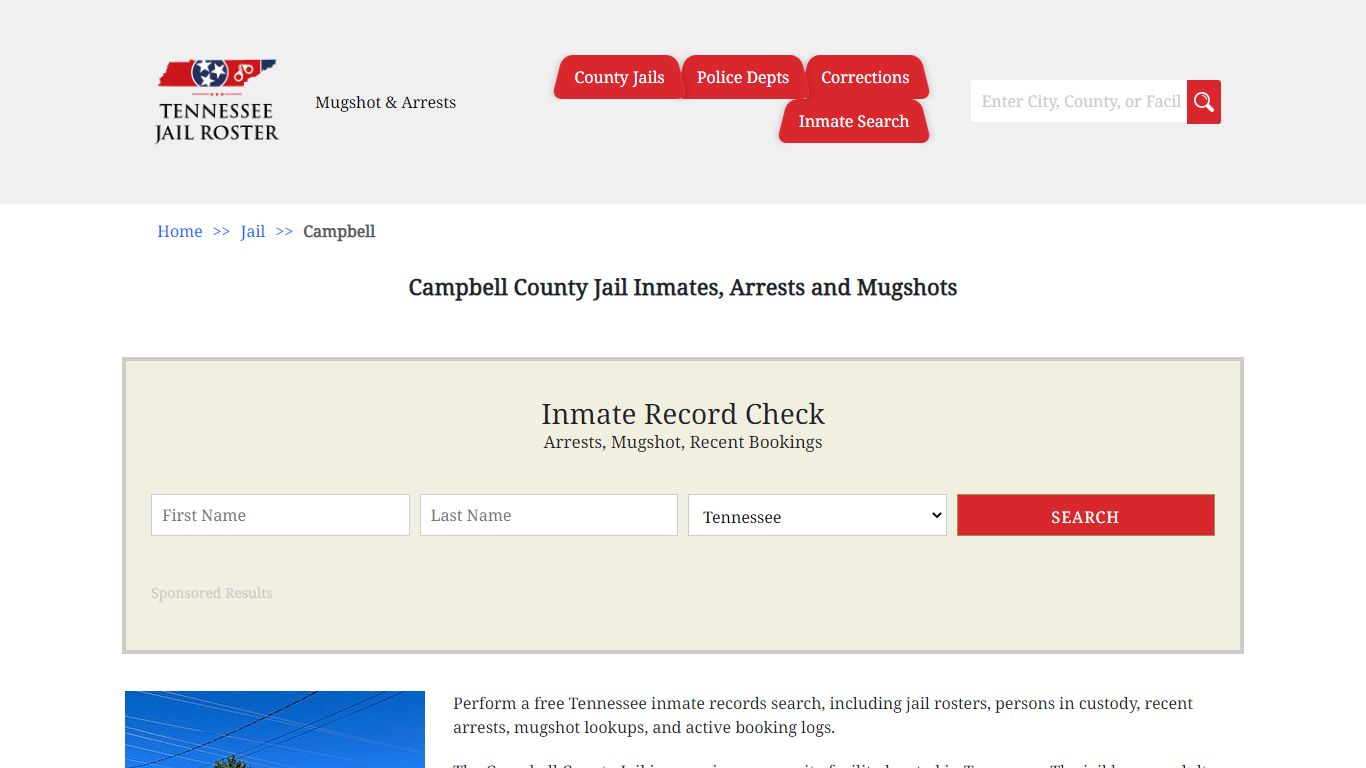Campbell County Jail Inmates, Arrests and Mugshots - Jail Roster Search